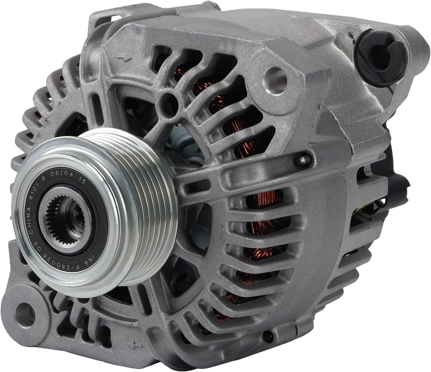 New HL Mando OE 11A1351 Alternator for 2011-2014 Hyundai Sonata 2.4L, 2010-2013 Tucson, 2010-2013 Kia Forte Sedan 2.0L w/Electric Power Steering, 2011-2013 Kia Optima 2.4L/ Sportage 2.4L 373002G400