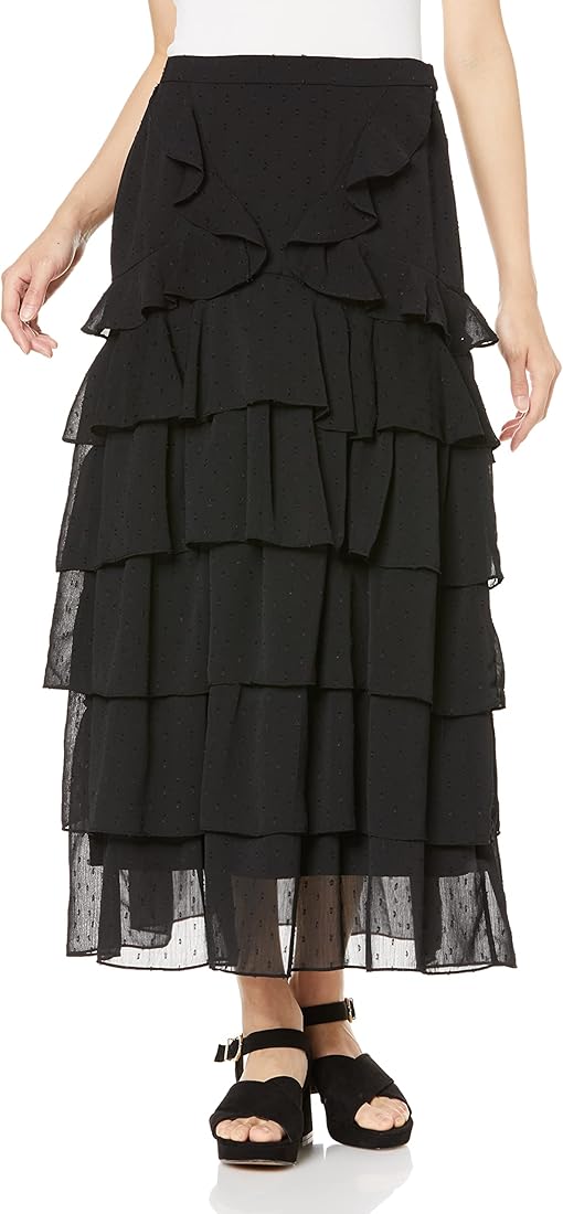 Amazon.co.jp: [ファーファー] ティアードフリルスカート RWFS222009