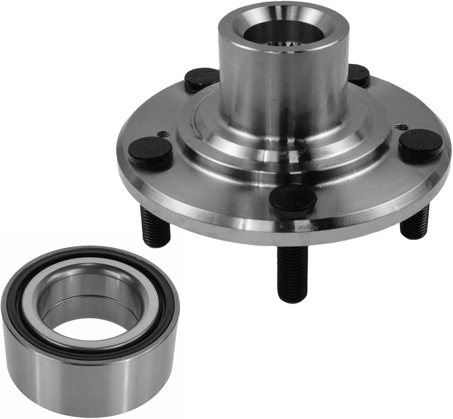 Front Wheel Hub Bearing Kit LH Driver RH Passenger Each for Accord TSX Crosstour