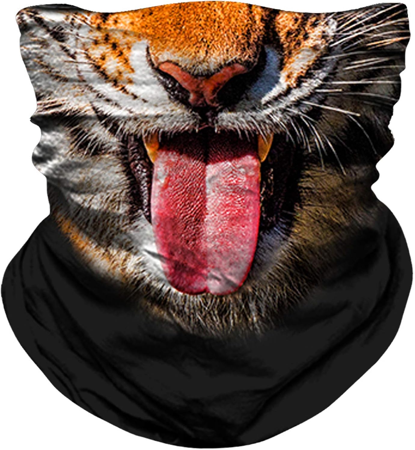 NTBOKW Animal Bandana Face Mask Neck Gaiter for Men Women Sun Dust Wind Protection Mask for Motorcycle Biking Riding Fishing Hunting Festival Outdoor 3D Seamless Mask