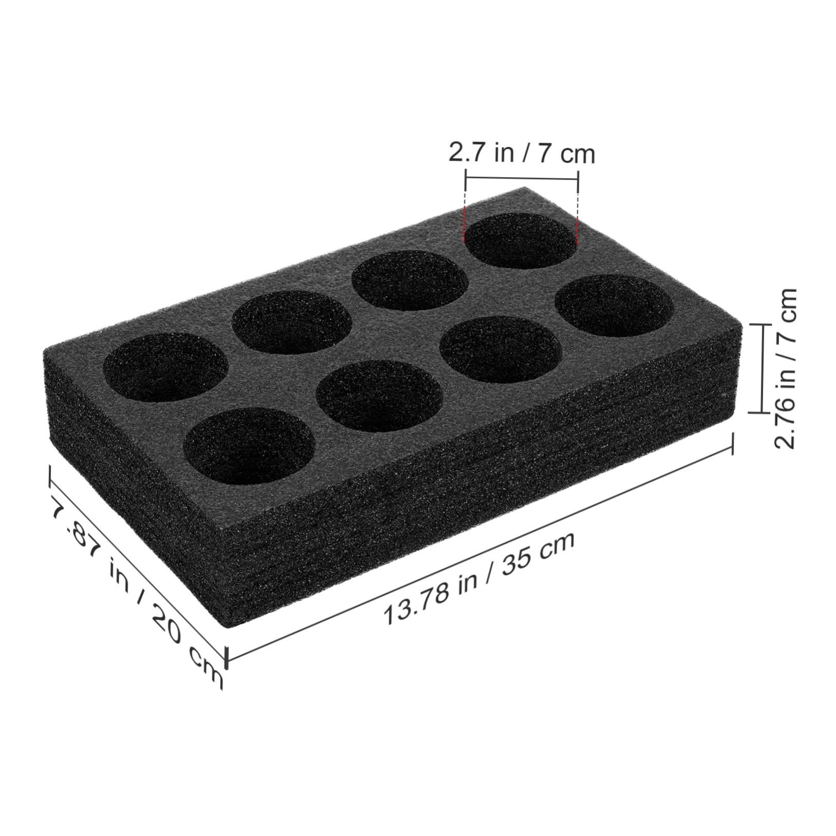 Mikinona Packing Holder Eight Drink Carrier Tray for Takeout Beverages for Tea and Soda Easy to Use for Restaurants and Dessert Shops