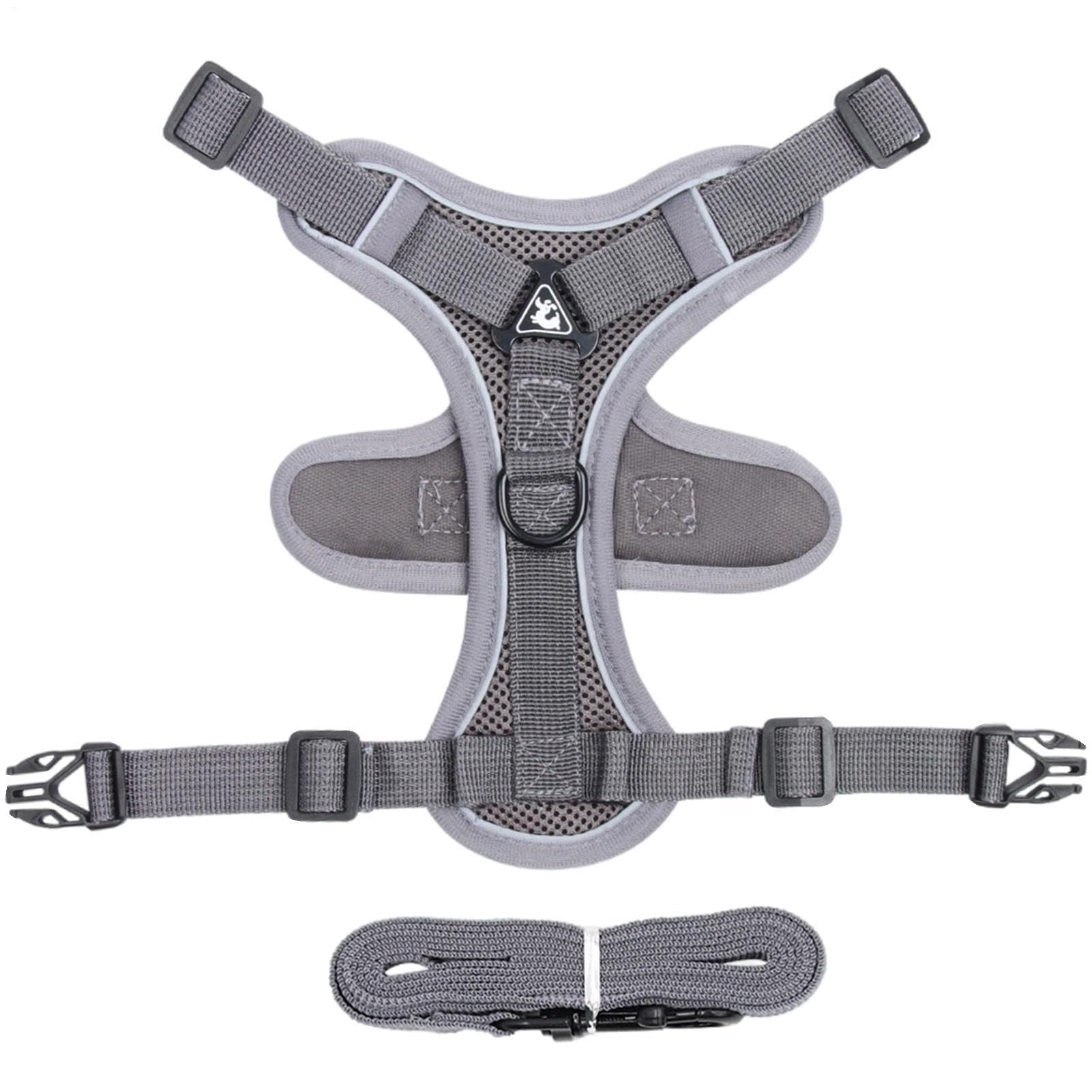 Escape Proof Cat Harness,Reflective Cat Walking Harness | Breathable Walking and Lead, Kitten Adjustable Soft Vest for Kitten Puppy