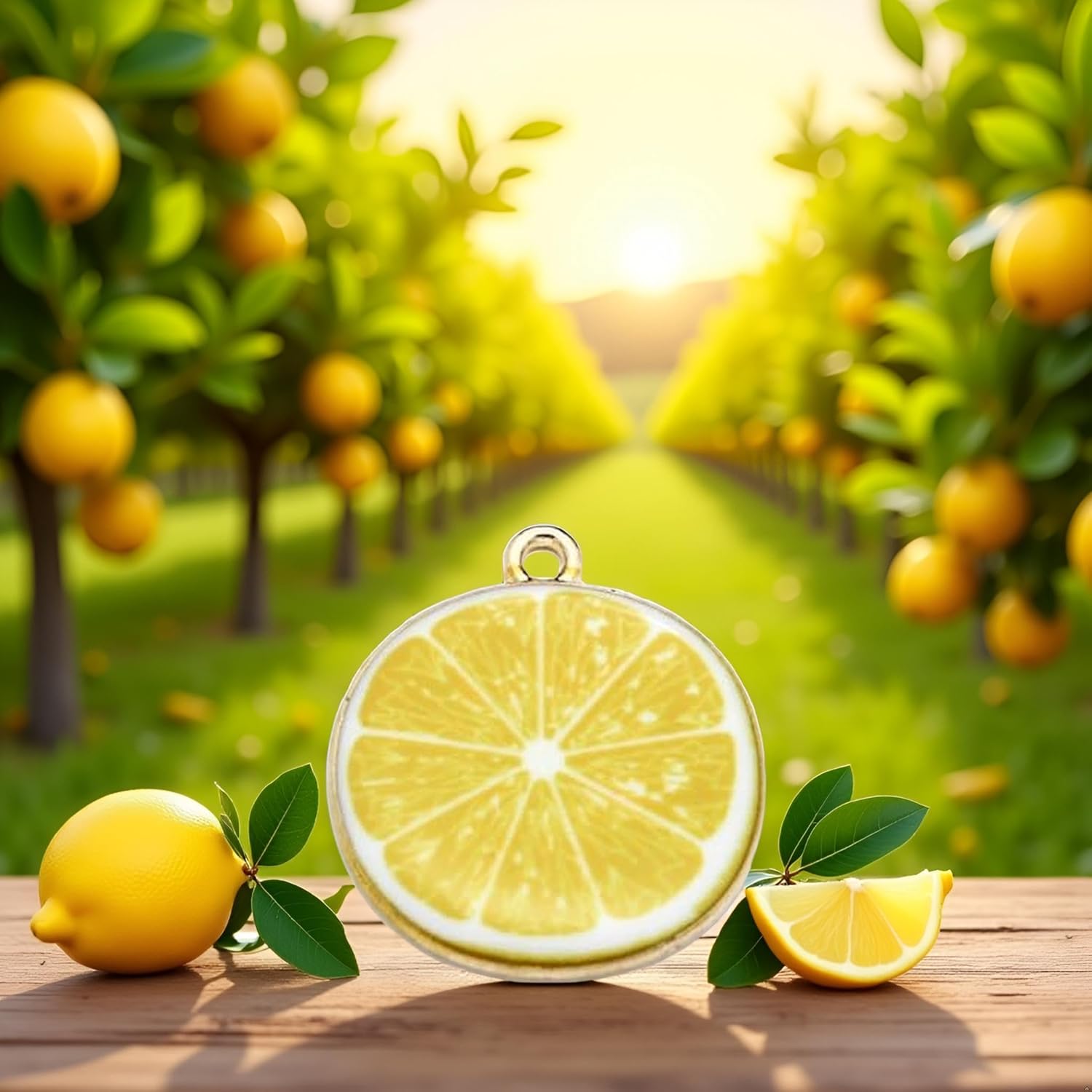 20 Pcs Lemon Fruit Enamel Lemon Charms Pendant Beads for DIY Making Bracelet Necklace Charms Pendant decoration Beading Making(Yellow) - Image 3