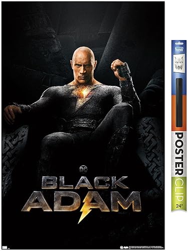 Miniatura 33 de Trends International DC Comics Movie Black Adam - Póster de pared de una hoja Versión enmarcada Barnwood