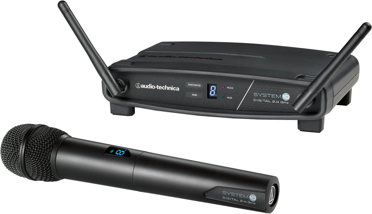 Audio-Technica System 10 ATW-1102 Wireless Handheld Microphone System