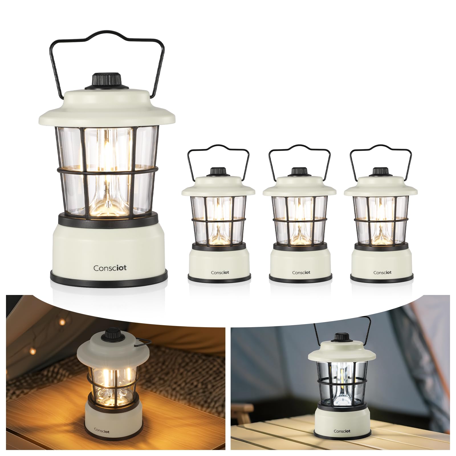 Amazon.com: Consciot CL1 Mini Dual Light Sources LED Lantern