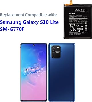 Battery EB-BA907ABY Compatible with Samsung Galaxy S10 Lite SM-G770 & Samsung Galaxy A71 5G SM-A716 with Tools