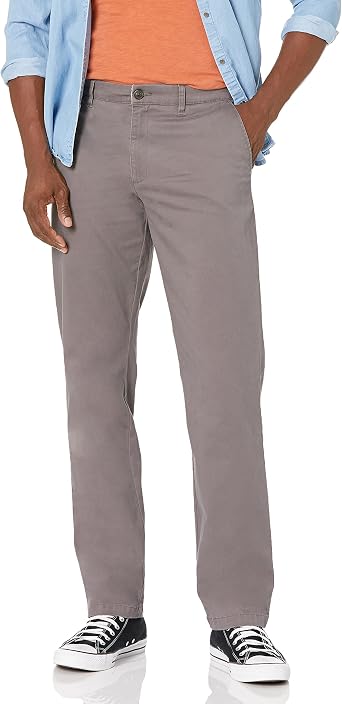 Goodthreads Mens Straight-Fit Washed Comfort Stretch Chino Pant