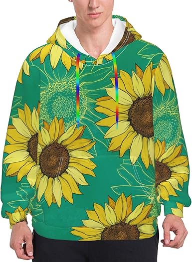sunflower sherpa pullover