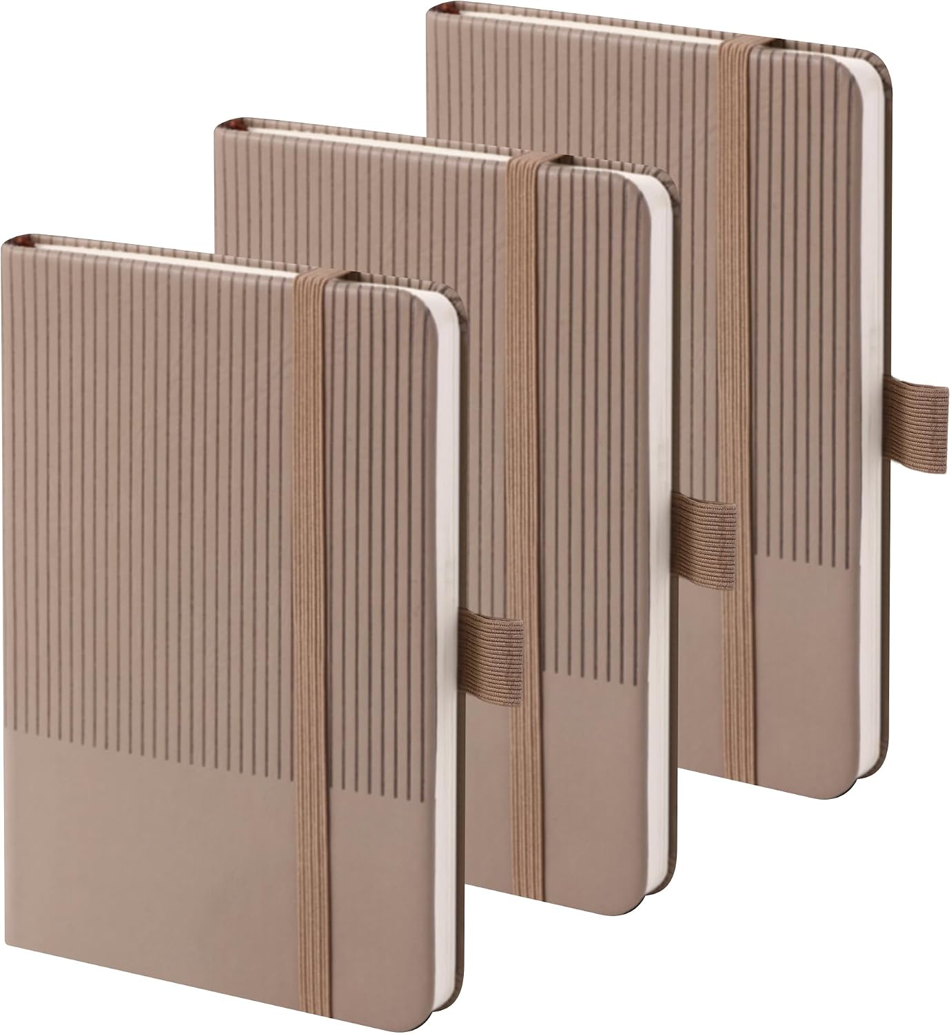 3 Pack Pocket Notebooks A6 Small Journal Total 600 Pages College Rule Lined