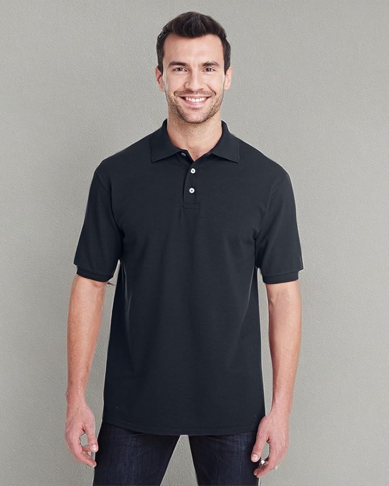 Jerzees Adult 6.5 oz. Premium 100% Ringspun Cotton Piqu? Polo 3XL