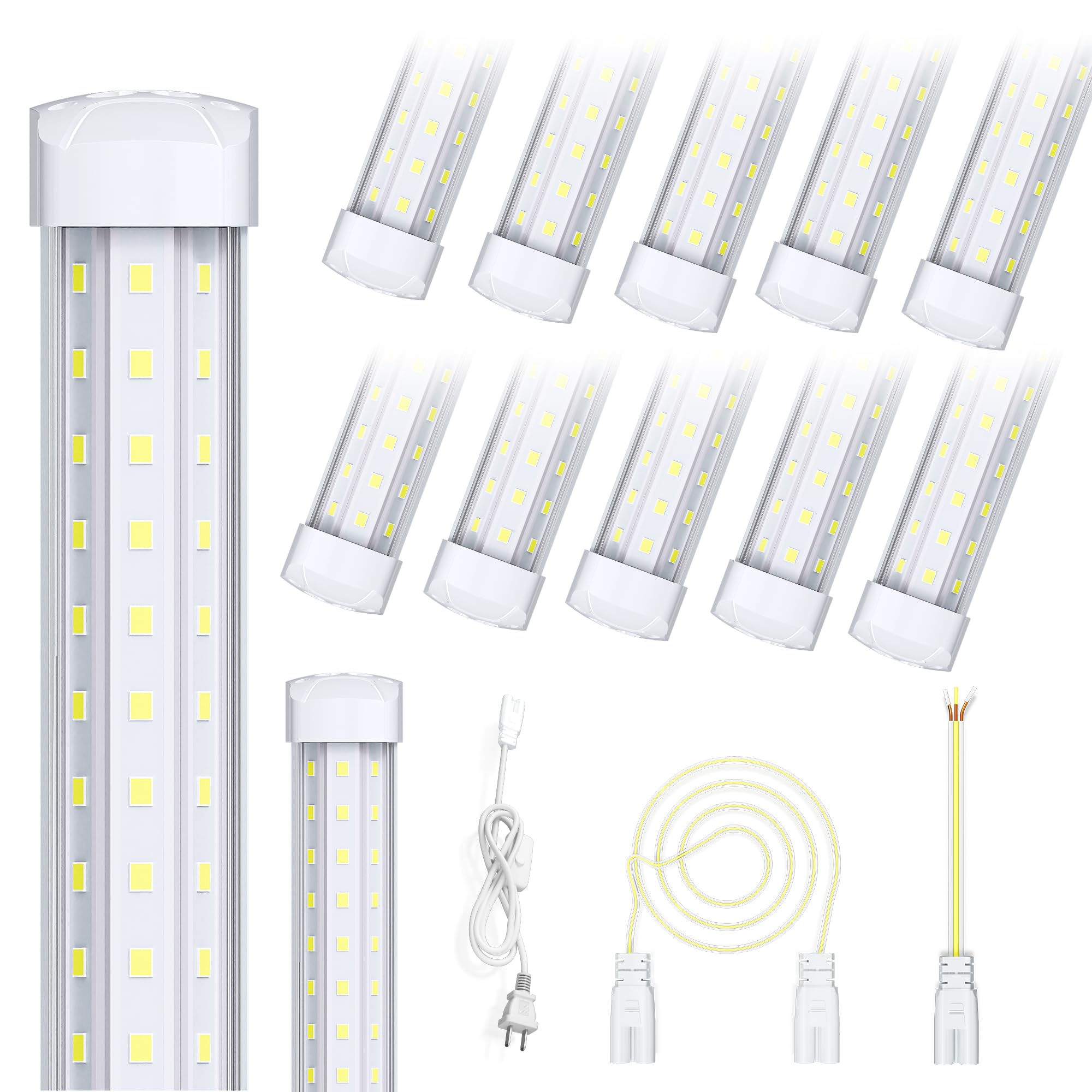 Photo 1 of fmwkrj 8FT LED Shop Light 12 Pack