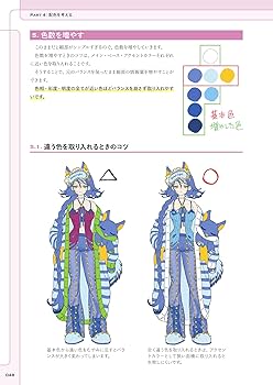 オリジナルキャラクター 手描きイラスト 3L判サイズ 考えて上手くなる キャラクターの作り方と描き方 | めめんち |本