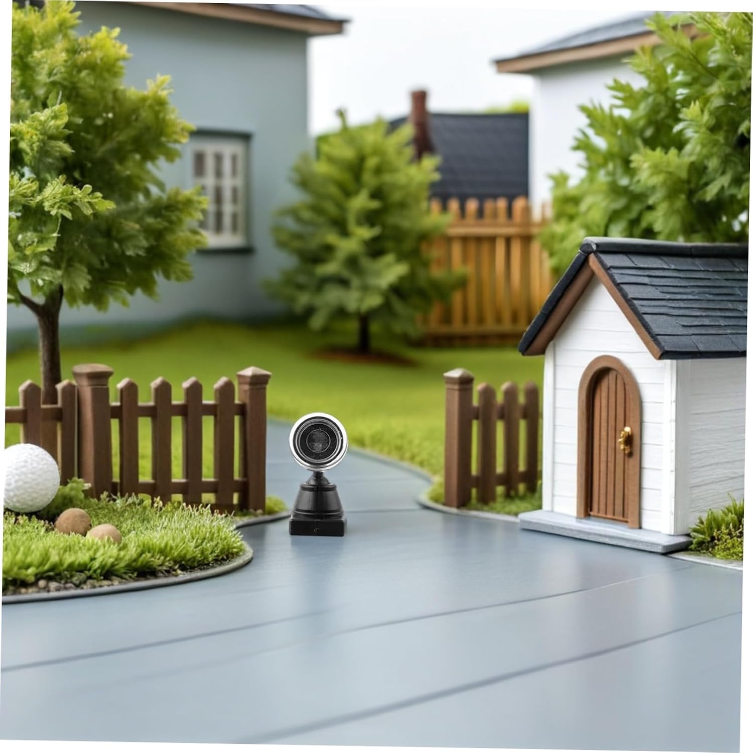 Miniature Spotlights LED Signal Lights Models DIY Model Train Signal Light Mini House Supply Mini Dollhouse Sconce