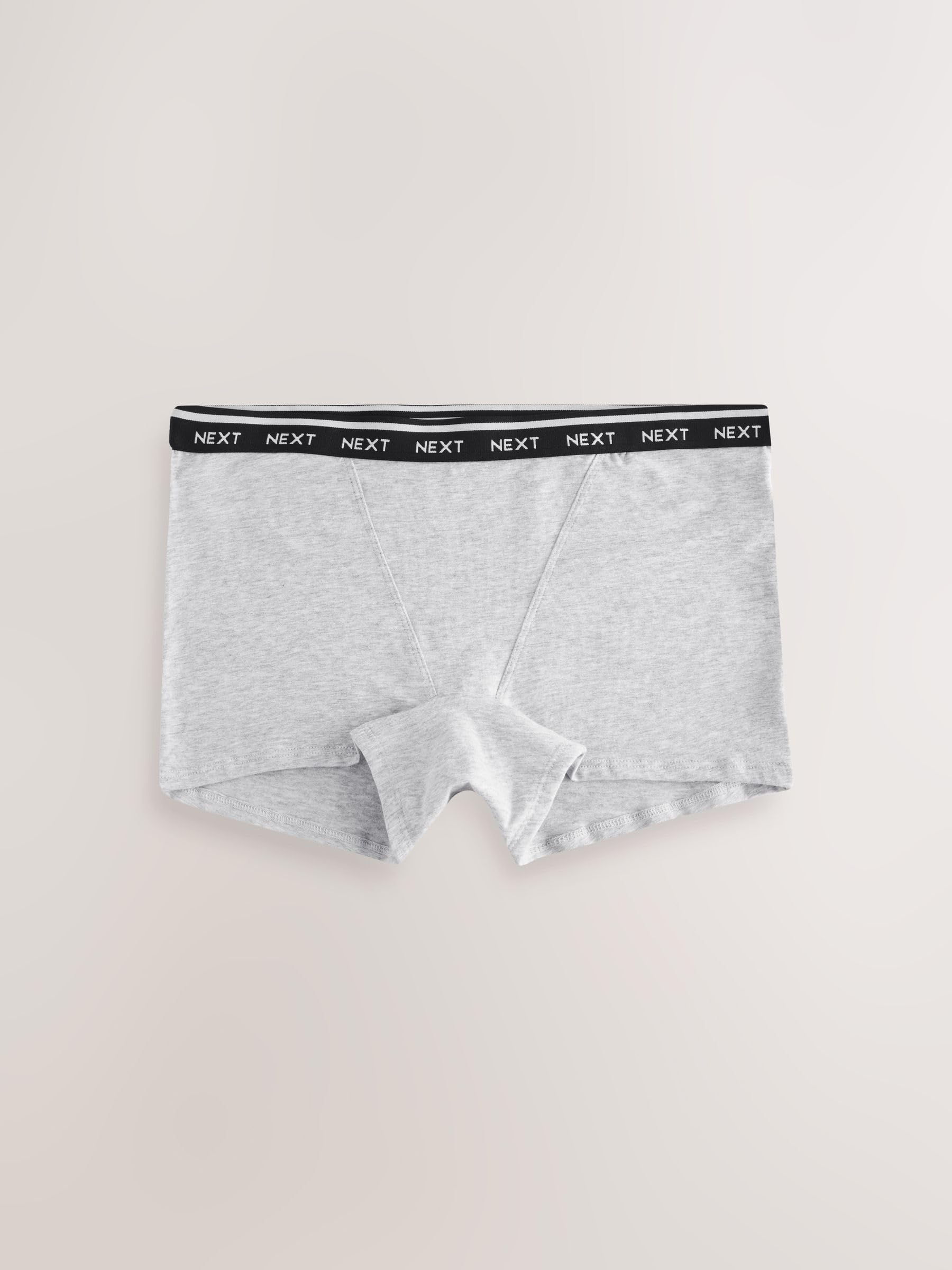 NEXT Damen Baumwollslips mit Logo im 7er-Pack, Boyshorts