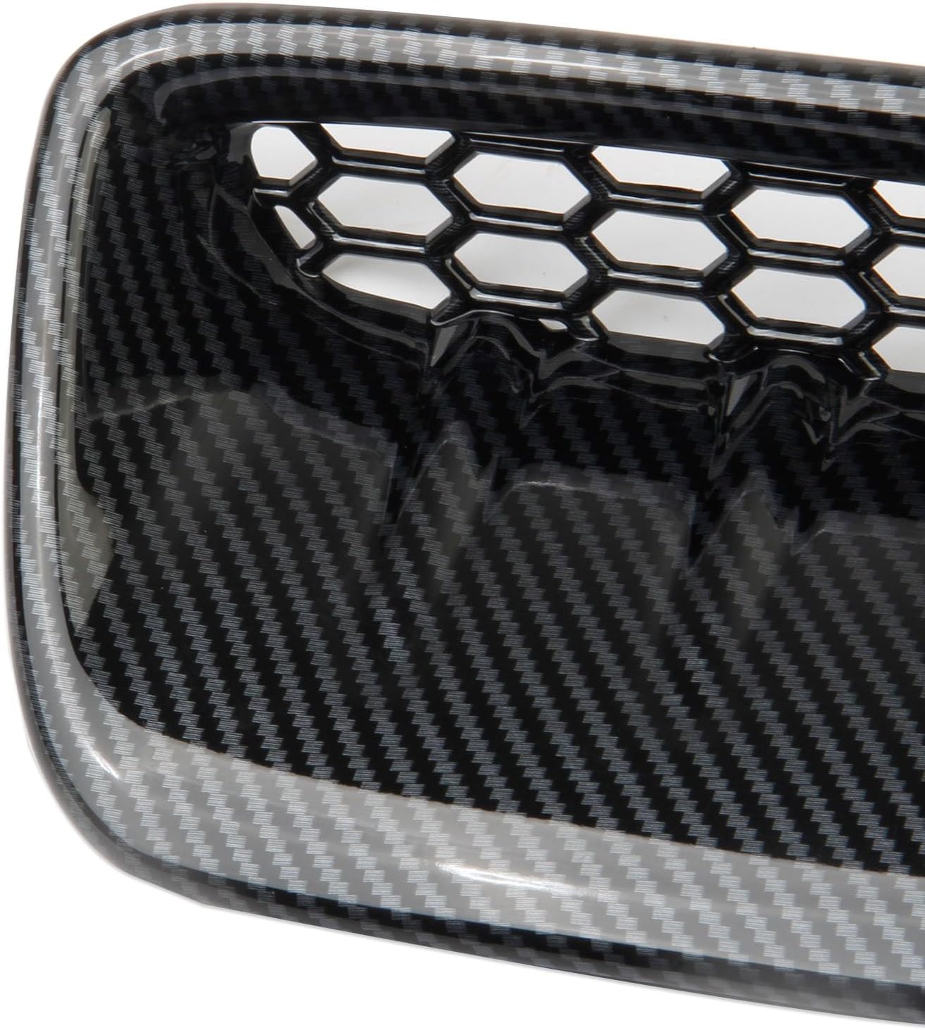 Front Fog Light Lamp Cover Molding Trims Accessories for 2024-2025 Honda Prologue (Carbon Fiber Style)