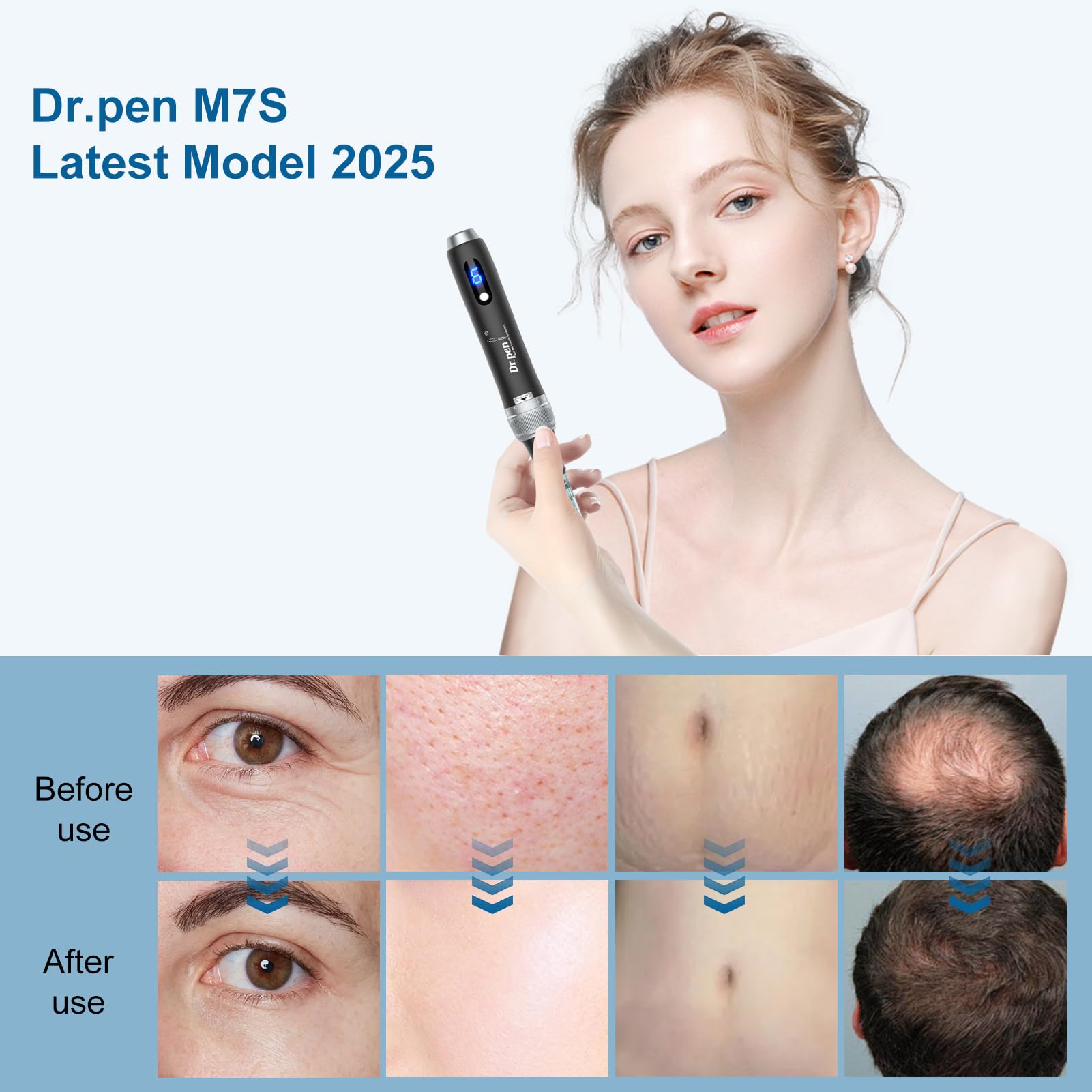 Dr.pen M7S Microneedling Pen, 2025 Dr.pen's Latest Model, Anti-Wrinkles and Scars - Image 2