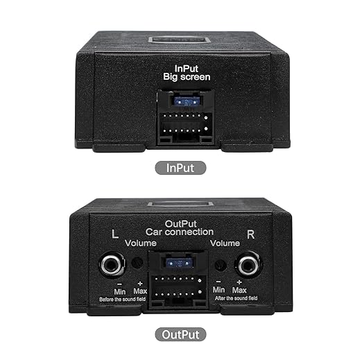 Amplificador de 4 Canales 80Wx4, Procesador de Sonido Digital para Auto miniatura 3