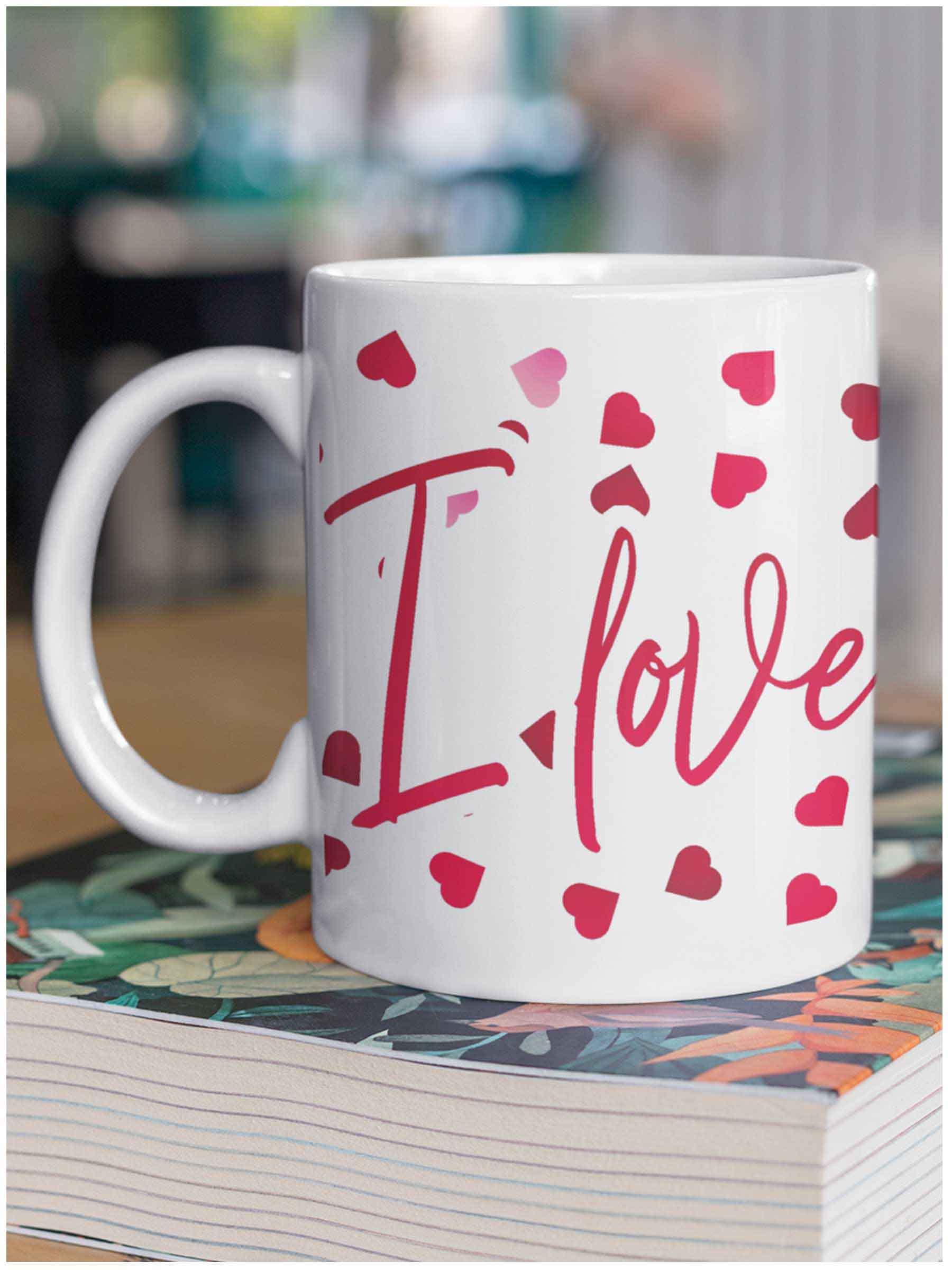 Spruchreif Tazza Soft Touch San Valentino - 350 Ml - Incisione Laser Su Entrambi I Lati - Regalo Coppia - 5