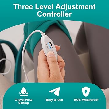 EVERCRYO Cryo Cuff Knee Cryo Cooler Cold Compress Kit Cold Therapy Machine Pump Ice Cryotherapy Pad for Knee, Ankle, Back, Leg, Hip