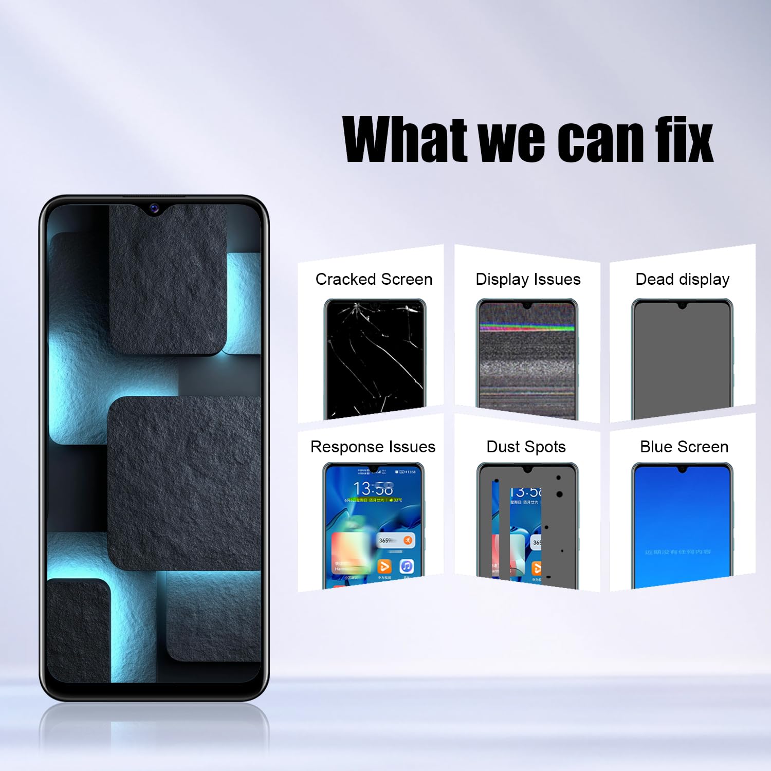 DTD INCELL COF ekran LCD do Samsung Galaxy S20 Fe 5G ekran dotykowy LCD, montaż zastępczy z zestawem naprawczym (czarny z ramką, bez rozpoznawania linii papilarnych, 6,5")