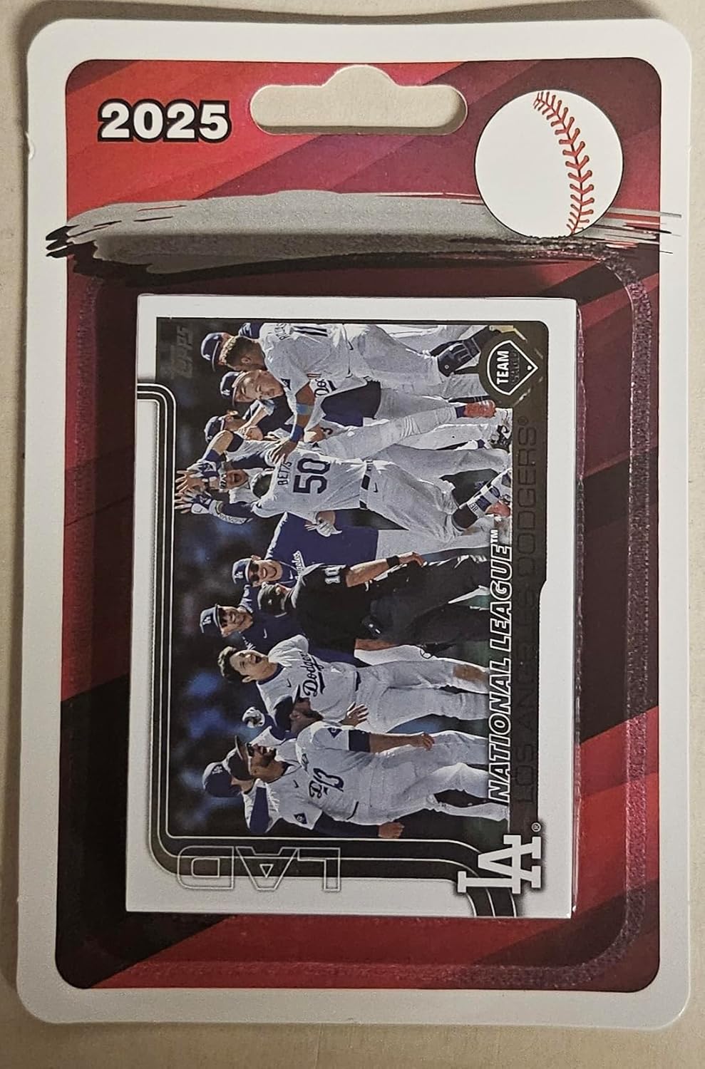 2025 Topps Series 1 & 2 Los Angeles Dodgers Blister Pack Team Set 35 Cards Shohei Othani Roki Sasaki RC Freddie Freeman Yoshinobu Yamamoto Clayton Kershaw