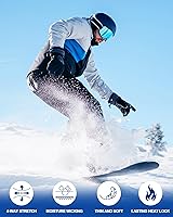 Vista 7 de Runhit Mens Thermal Underwear SetFleece Lined Long Johns for Men Thermal Shirts and Pants Base Layer Cold Weather Thermals