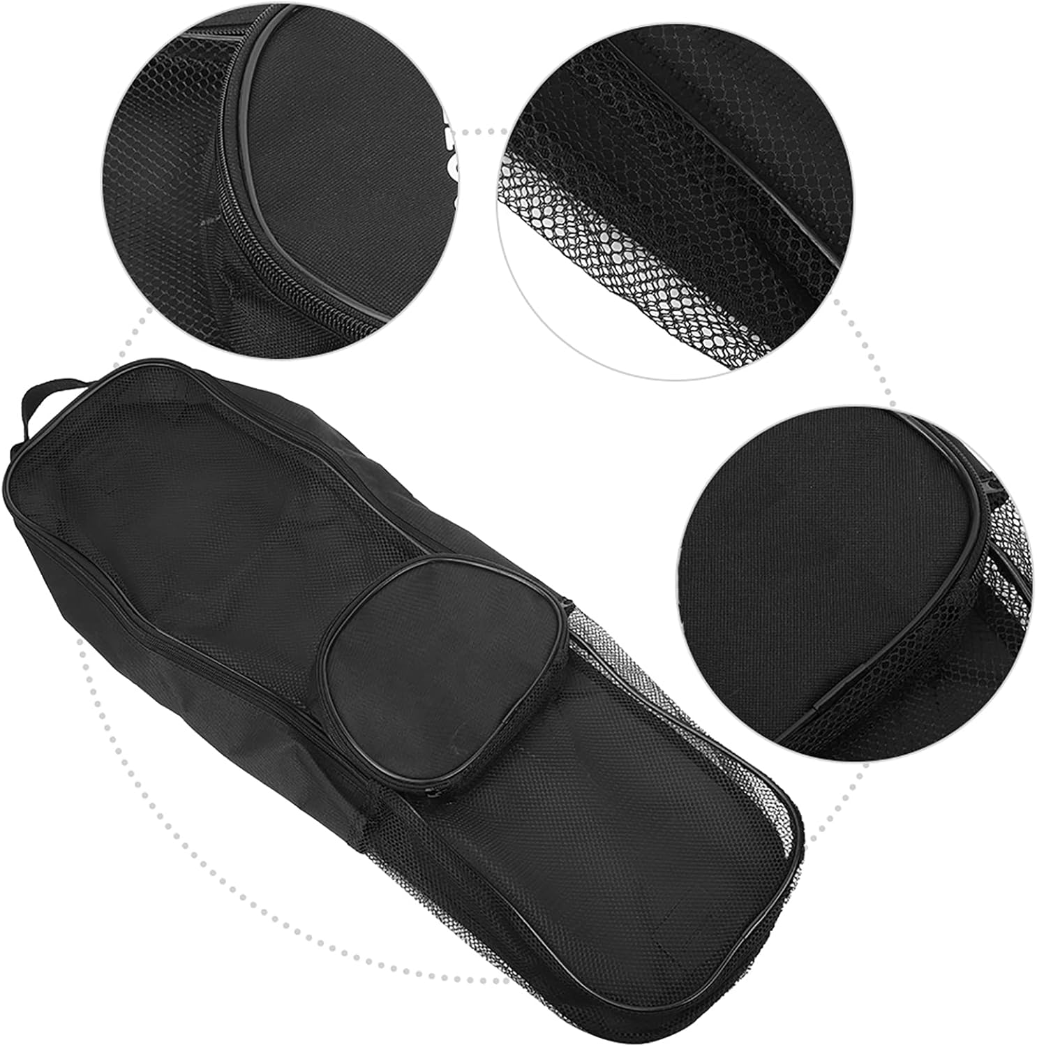 Scuba Diving Bag, Portable Nylon Diving Mesh Backpack, Snorkeling Shoulders Storage Bag for Scuba Diving and Snorkeling Gear