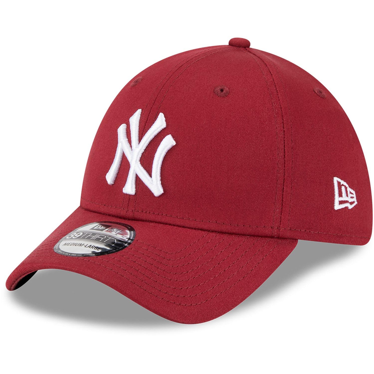 New Era39Thirty Stretch Cap - New York Yankees Cardinal