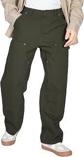 Men's Loose Fit Carpenter Pants Double Knee Painters Work Pants