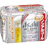Asahi dry zero non-alcohol 350 ml × 6 cans