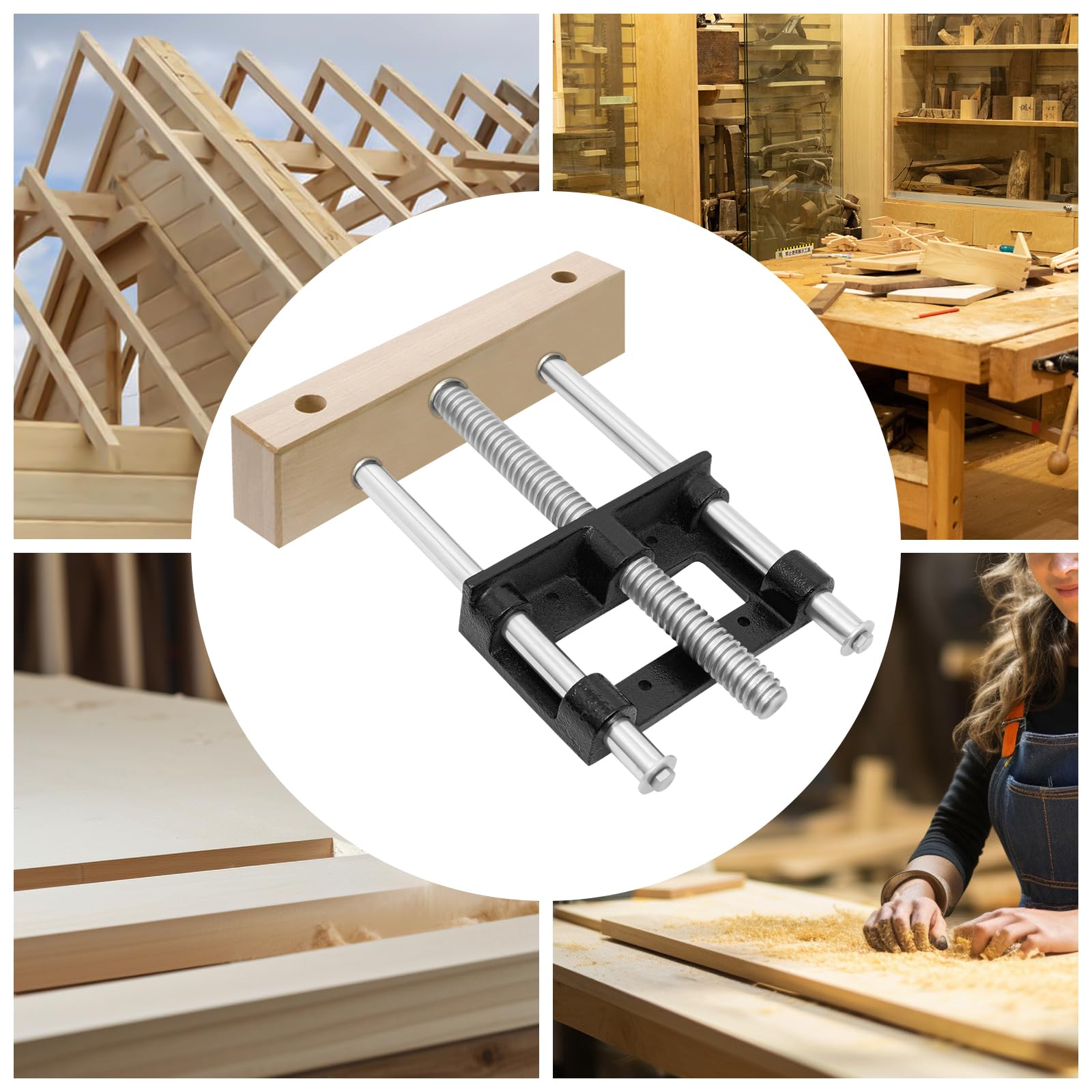 Morsa per legno anteriore da banco per lavorazione del legno