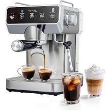 20 Bar Touchscreen Espresso Coffee Machine with Cold Brew
