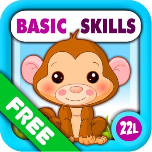 Preschool All-In-One Basic Skills: Adventure with Toy Train Vol 1: Learning Fun Educational Kids Games (letters, numbers, colors, shapes, patterns, 123s counting and ABCs reading) for Toddlers & Kindergarten Explorers! by Abby Monkey® Lite