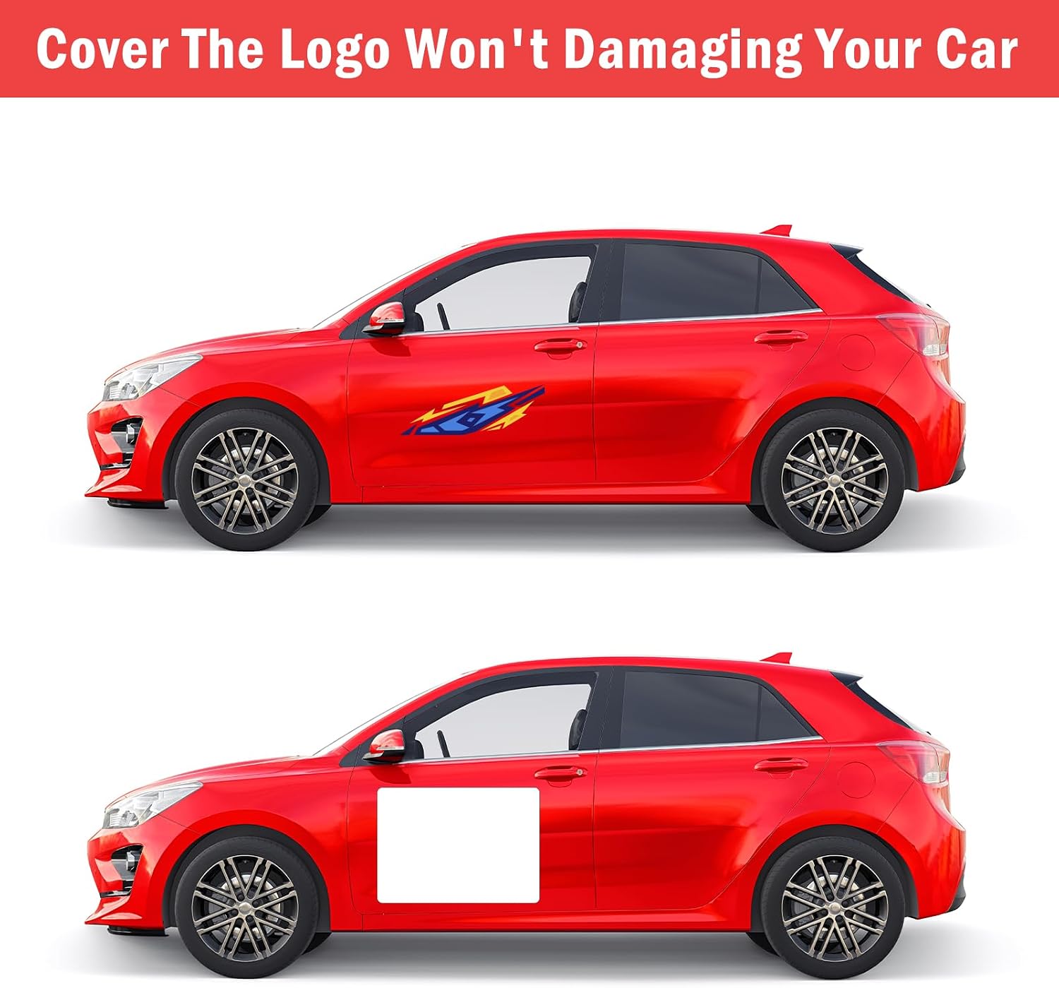 2 Pack Blank Car Magnets, 24" x 17" Car Door Magnets Signs