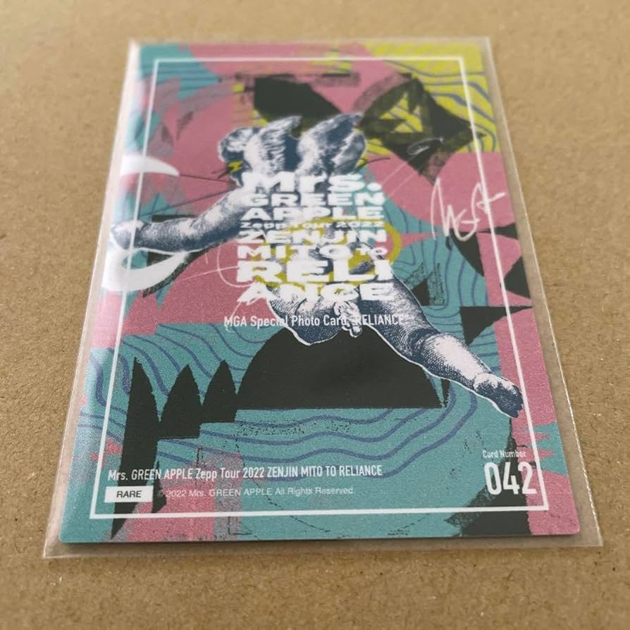 Mrs.GREEN APPLE ゼンジン2022 フォトカ コンプセット Mrs. GREEN APPLE ゼンジン 藤澤涼架 フォトカード4枚セット