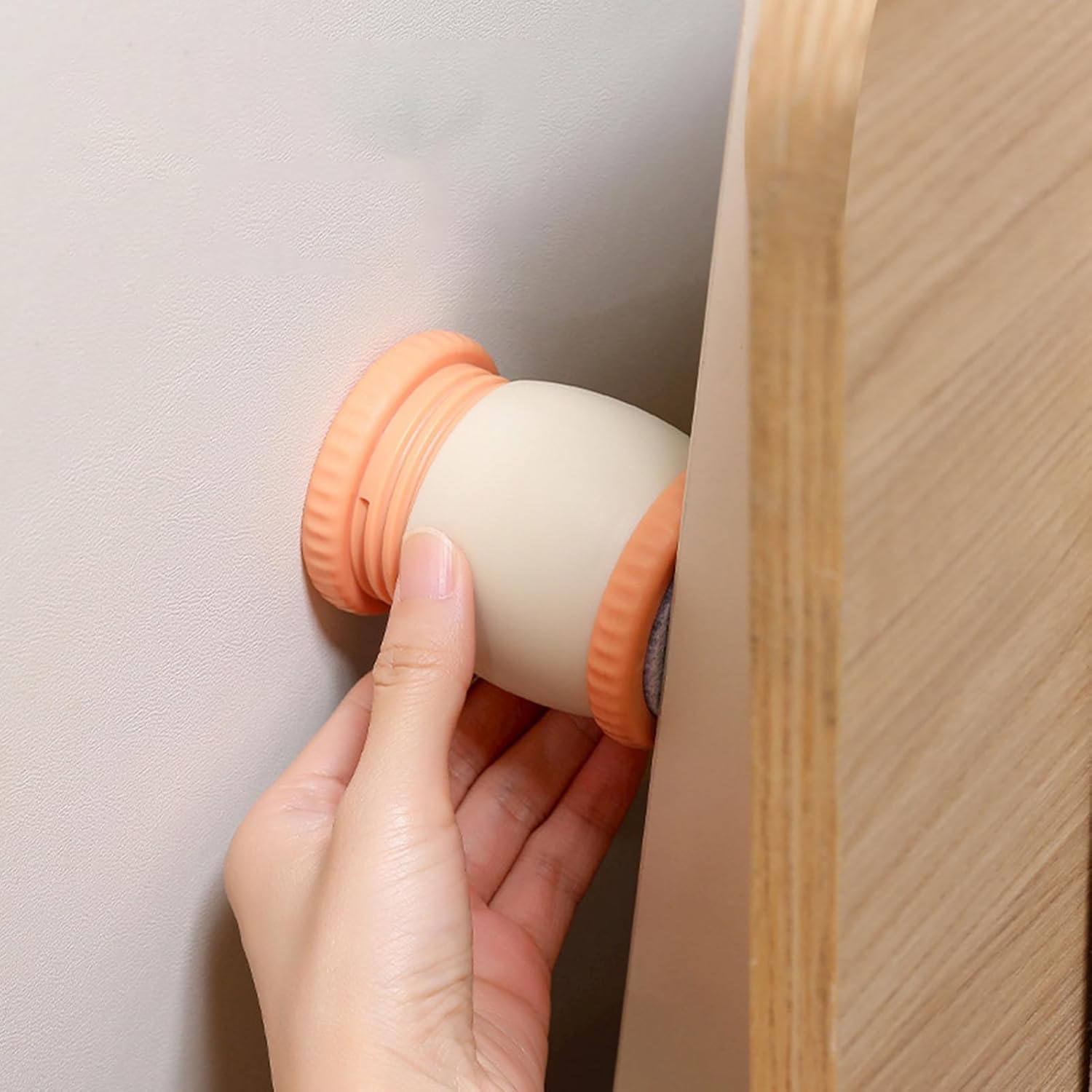 Furniture Pad Protectors, Non Slip Soft Bumper Floor Protection Cushion, Bed Chair Furniture Gliding Noise Reduction Accessory, Home Living Room Apartment Safety Tool, for Delicate Floor Use