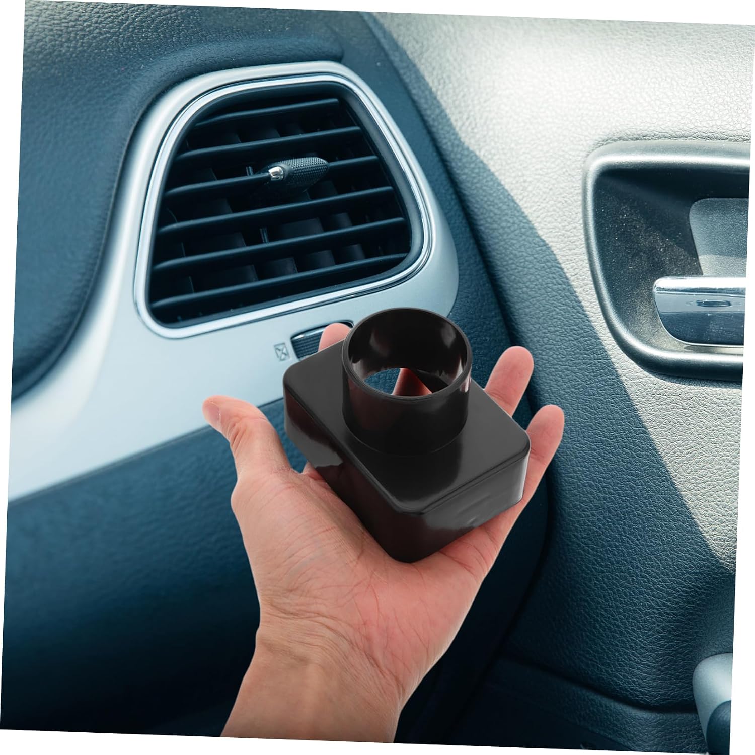 Car Air Conditioning Outlet Pipe Connectors 2 Pack Air Duct Adapters for Vehicle Styling Easy Install Vent Hose Connector