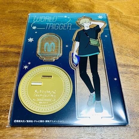 Amazon ワールドトリガー ワートリ 渋谷モディ 東京アニメセンター アクリルスタンド 天体観測ver ヒュース アイドル 芸能人グッズ 通販
