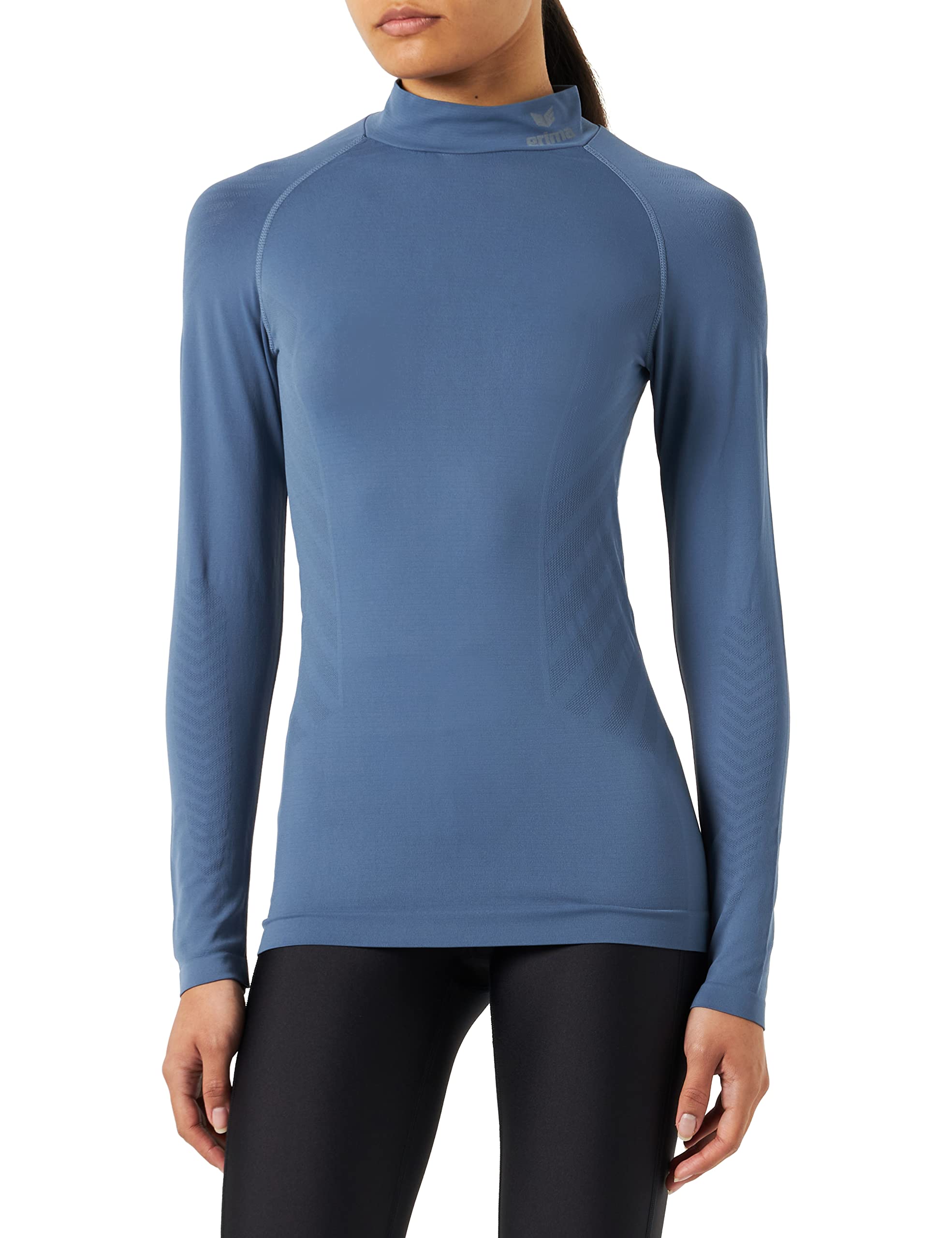 Erima Athletic Long Sleeve Turtleneck Functional Underwear, Bering Sea, M
