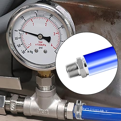 Miniatura 6 de TAISHER 1 pieza de forja de acero inoxidable 304 de accesorios de manguera de aire, accesorios de púas de manguera de 1 pulgada x 1/2 pulgadas