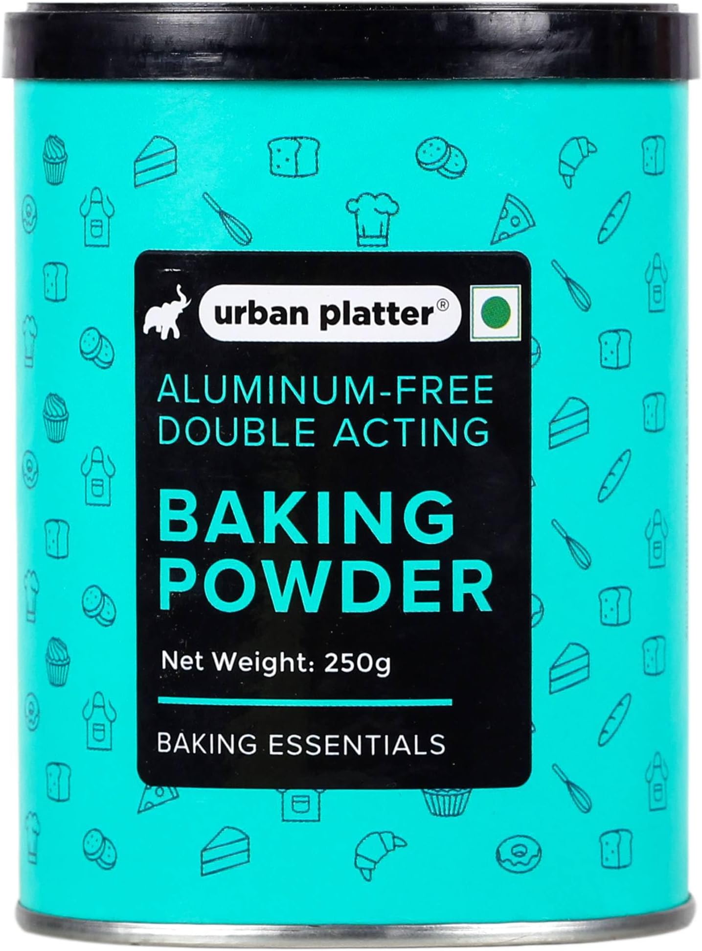 Aluminum Free Baking Powder | 8.82 Oz (250g) | Double Acting Leavening Agent | Gluten-Free, Preservative-Free | Baking Essential for Fluffy Cakes, Muffins, Biscuits & Cookies