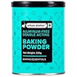 Urban Platter Aluminum Free Baking Powder | 8.82 Oz (250g) | Double Acting Leavening Agent | Gluten-Free, Preservative-Free | Baking Essential for Fluffy Cakes, Muffins, Biscuits & Cookies