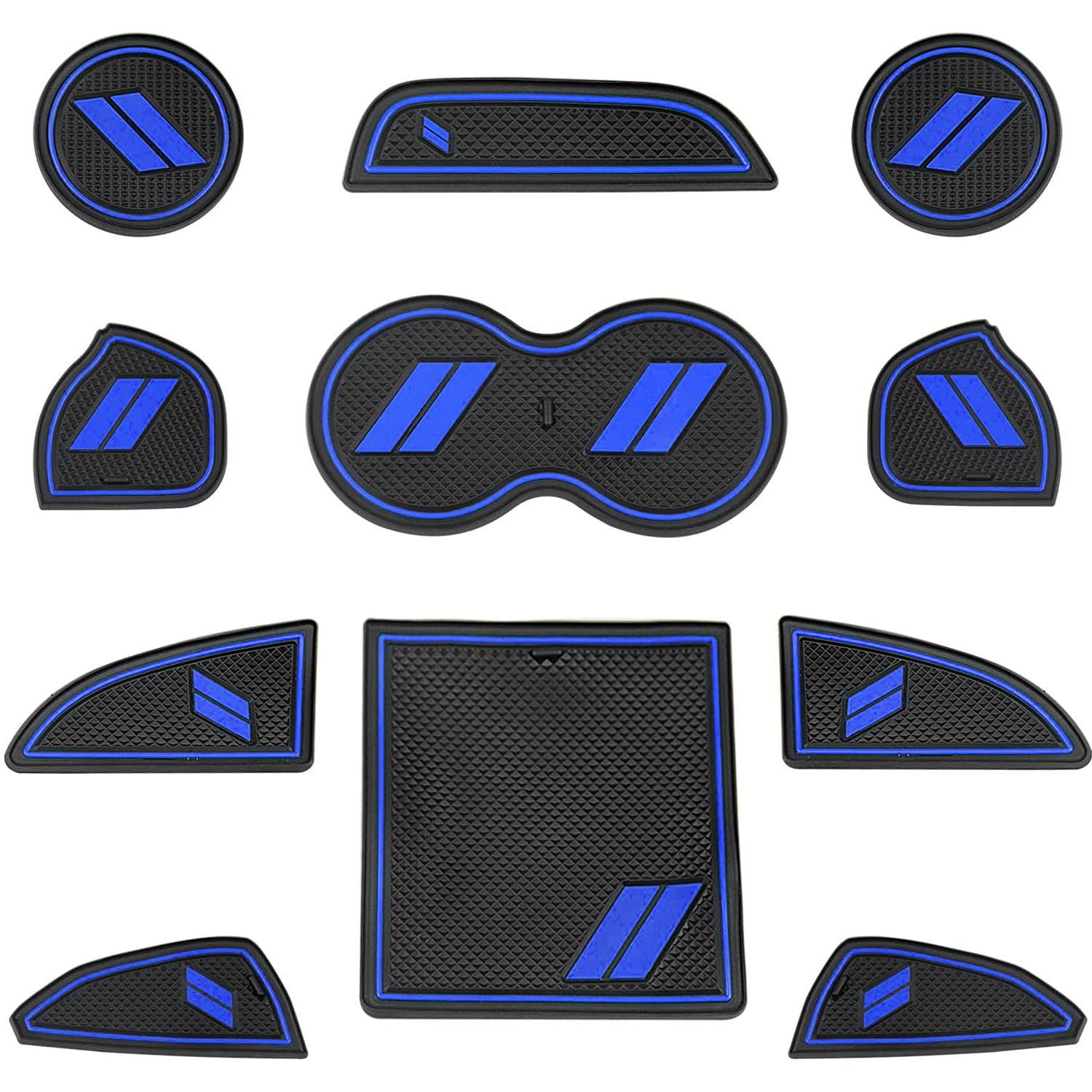 Amazon.com: YANWEN Blue Rubber Vehicle Mat for Dodge Challenger