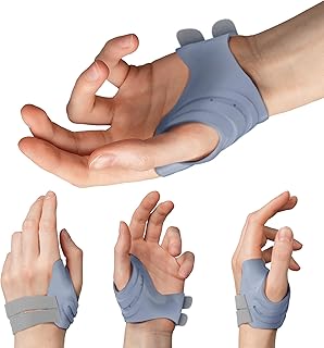 MARS WELLNESS CMC Thumb Brace - Restriction Thumb Support CMC Joint Thumb Arthritis Brace Stabilizing Splint for Osteoarthritis and arthritis thumb splint - Large - Left Hand