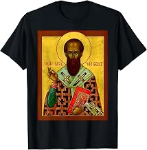 St. Basil the Great Eastern Orthodox Byzantine Art Easter T-Shirt