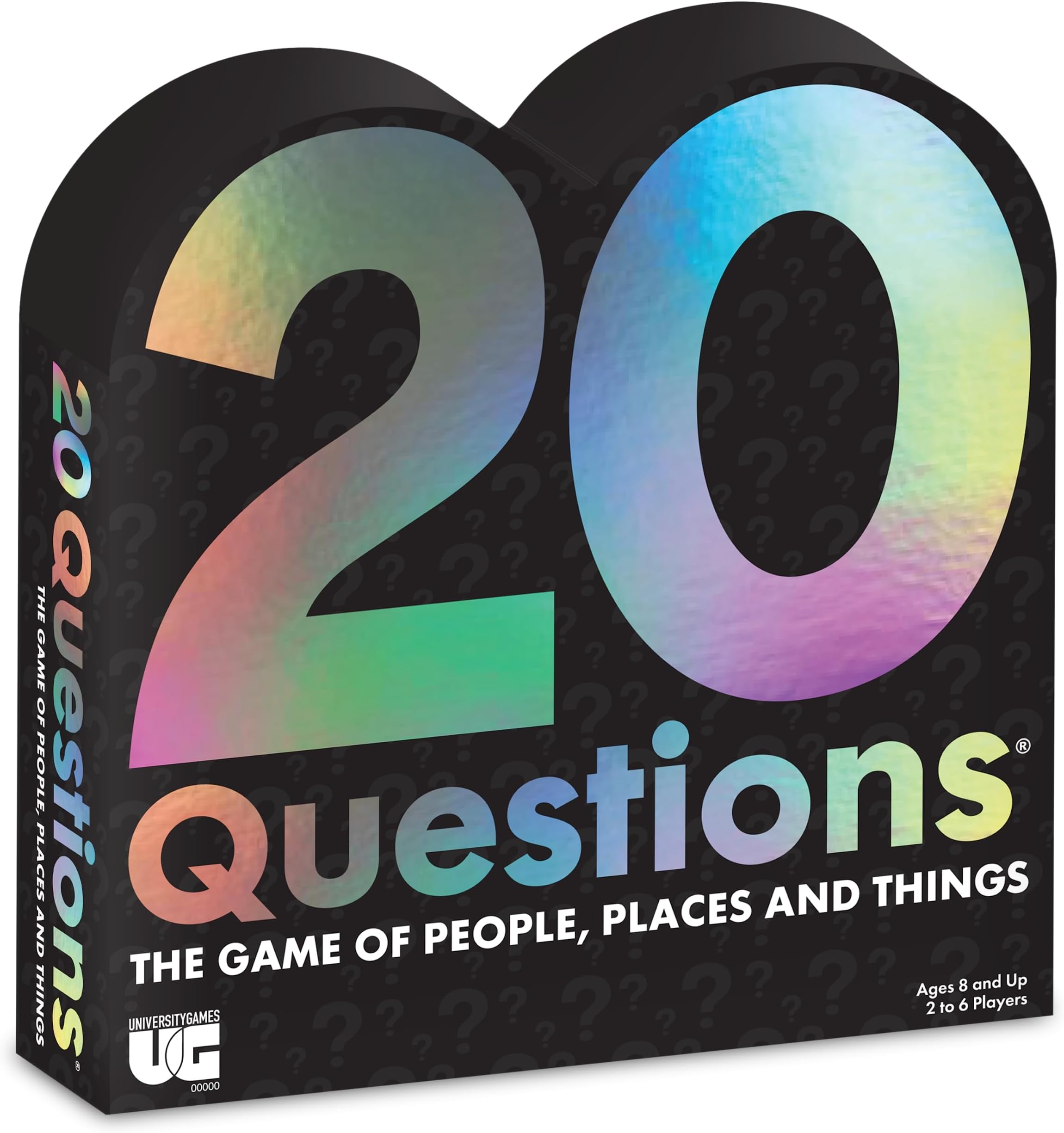 University Games 20 Questions Board Game, Black