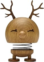 Hoptimist Medium Oak Bimble Reindeer – Height 14 cm, Diameter 7.5 cm – Craft Decoration