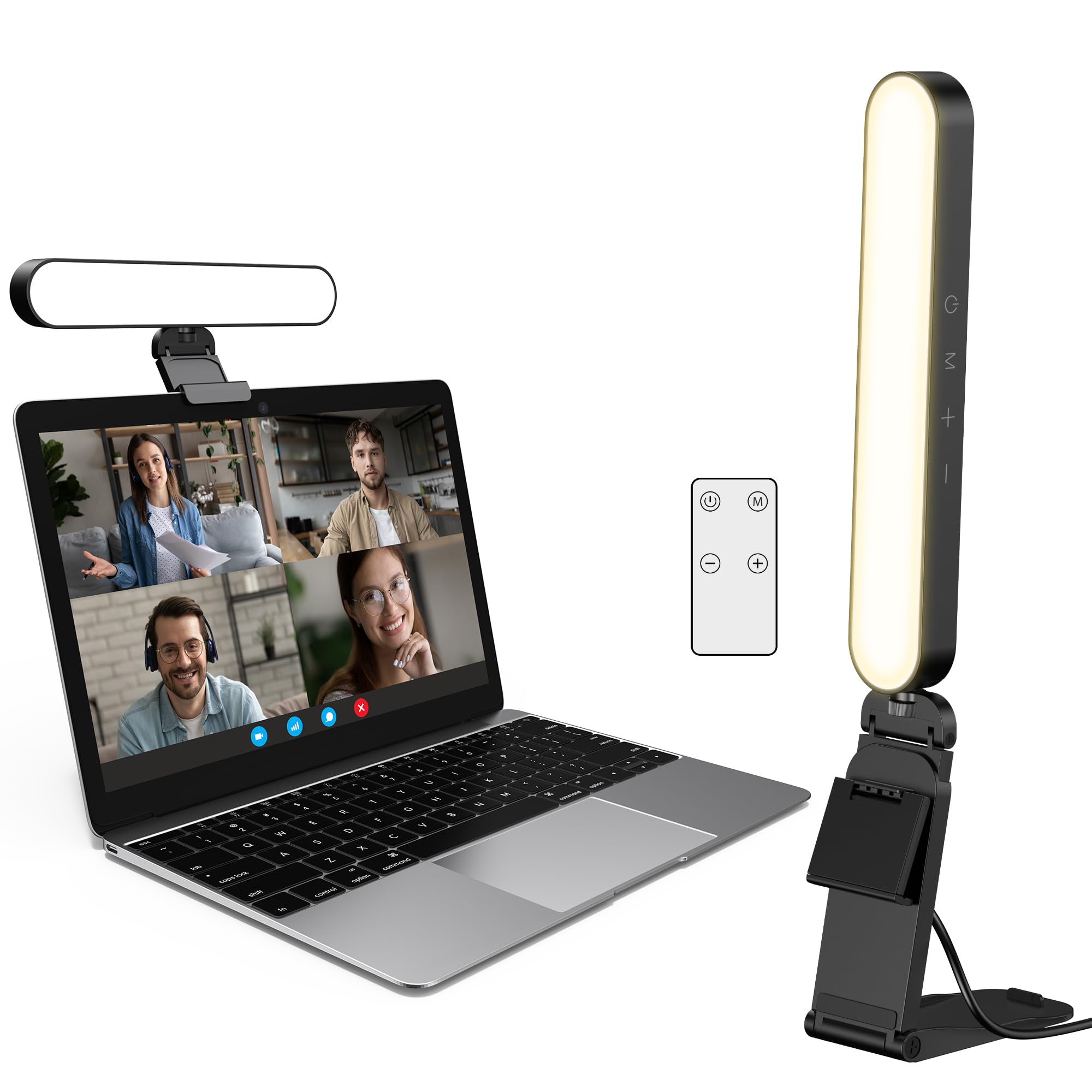InnoGear Ring Light for Computer On-Camera Monitor Video Conference Light