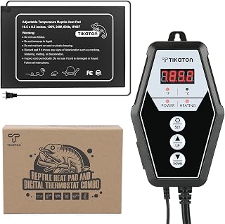 Tikaton Thermostat 10 20gal 30 40gal Terrarium